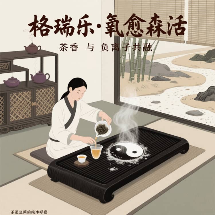 格瑞樂負氧離子，茶館的 “茶香放大器”